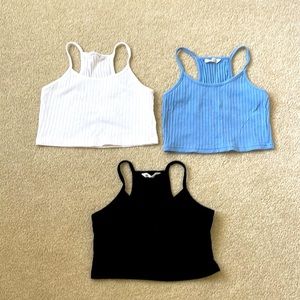 Bundle of 3 crop SHEIN Tanks size 9yrs